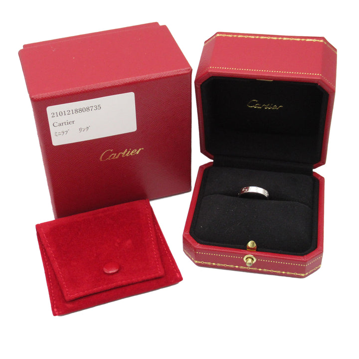 Platinum Small Love Ring Silver - Gaby Paris