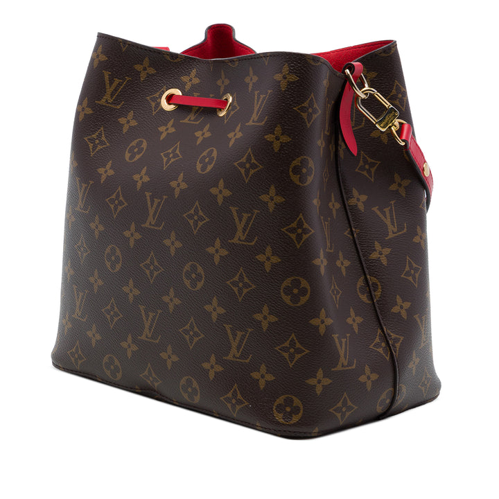Louis Vuitton Neonoe MM Monogram Marron – vue 2 – GABY PARIS