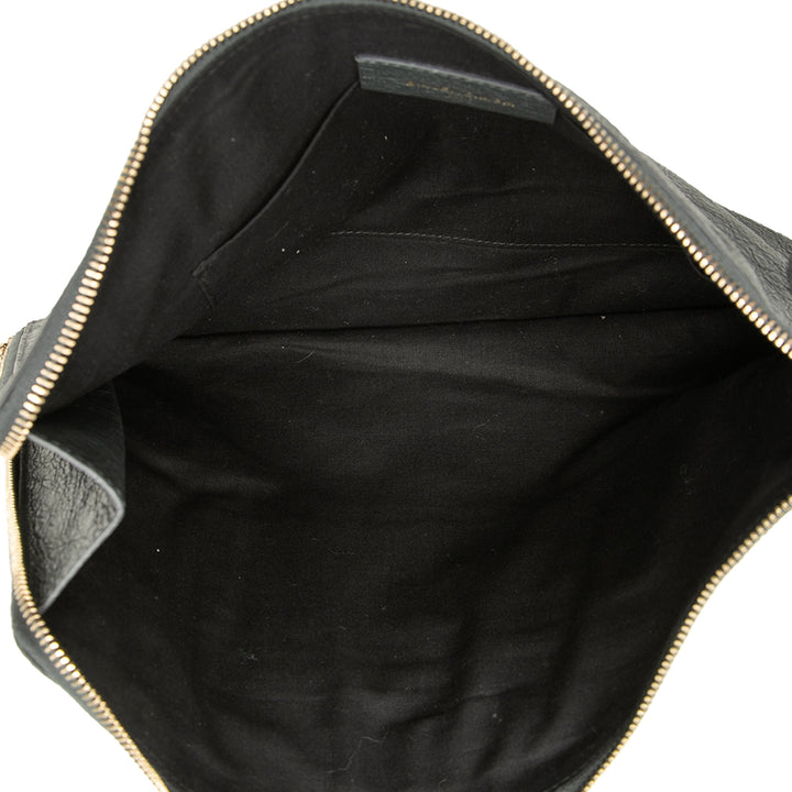 Balenciaga Cuir d’agneau Motocross Giant 12 Zip Around Flat Pochette