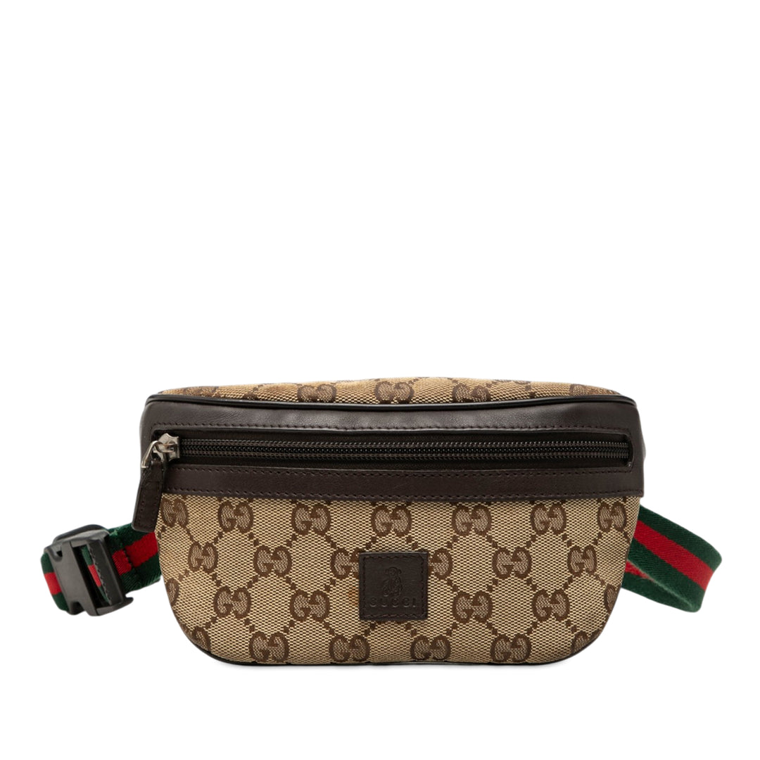 Gucci Childrens GG Toile Web Sac ceinture