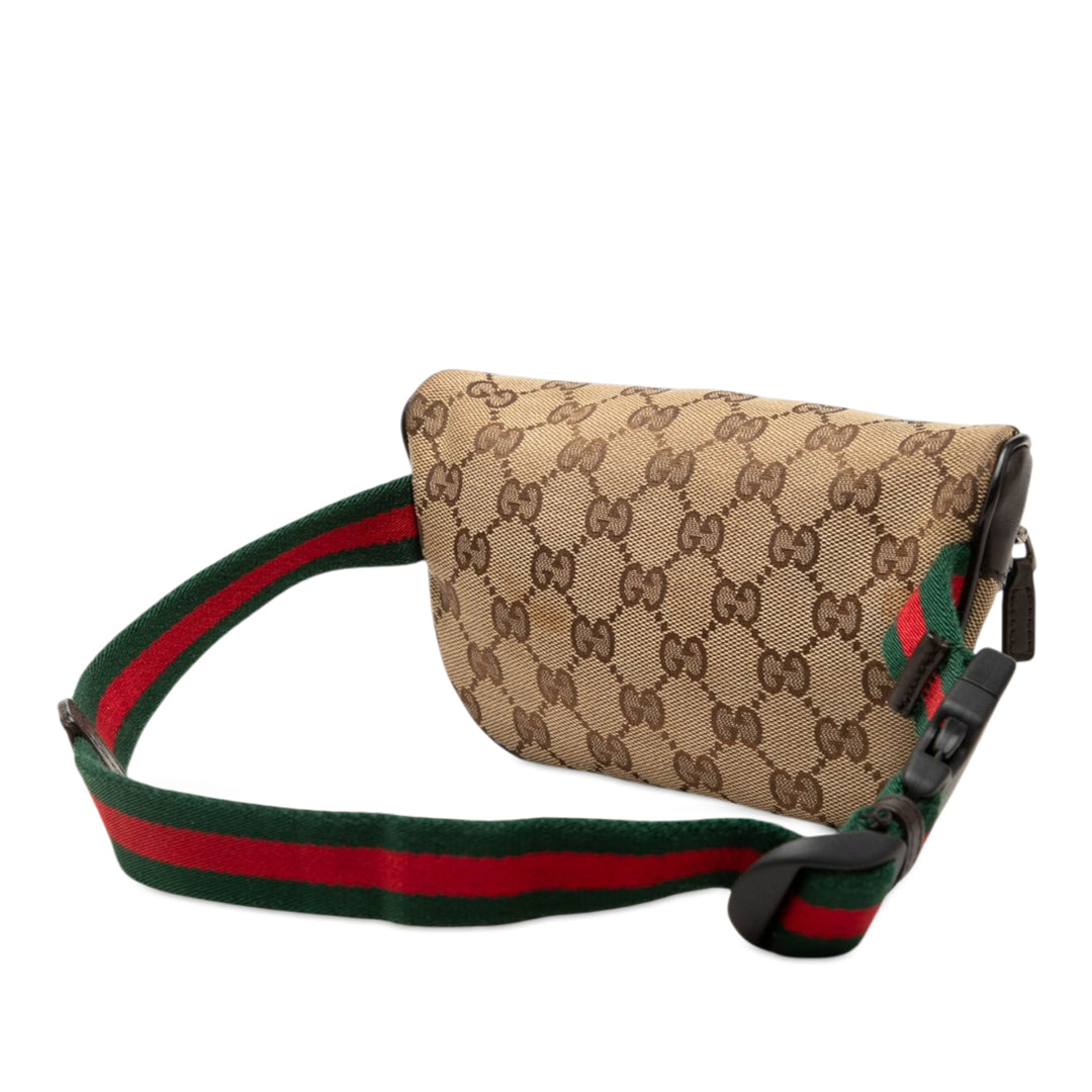 Gucci Childrens GG Toile Web Sac ceinture