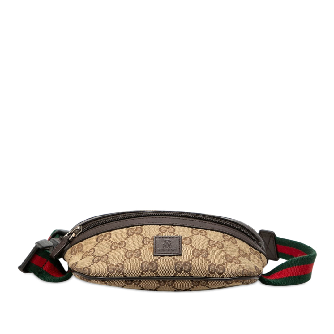 Gucci Childrens GG Toile Web Sac ceinture