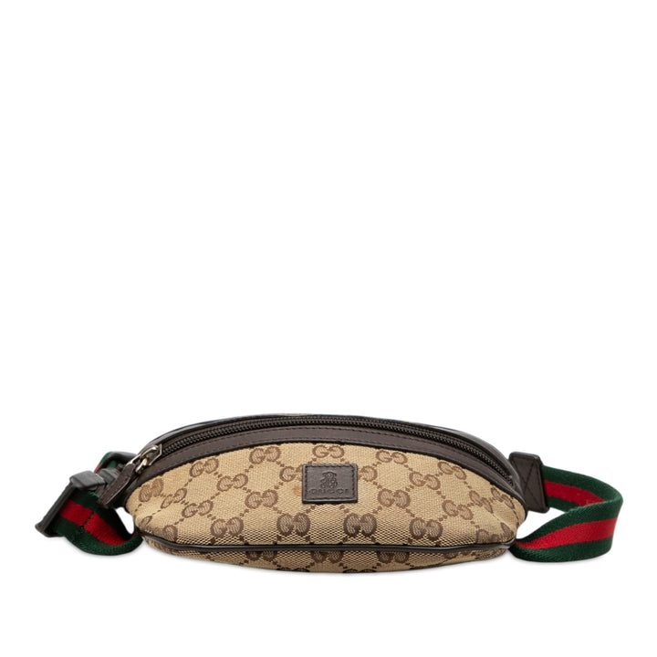 Gucci Childrens GG Toile Web Sac ceinture