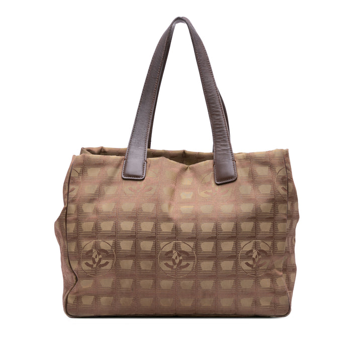New Travel Line Nylon Tote Brown - Gaby Paris