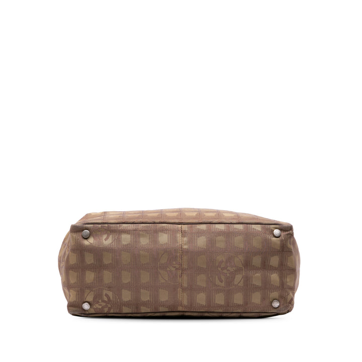 New Travel Line Nylon Tote Brown - Gaby Paris