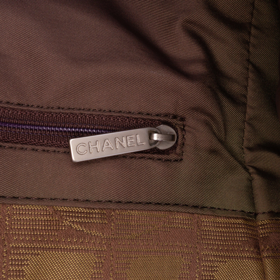 New Travel Line Nylon Tote Brown - Gaby Paris