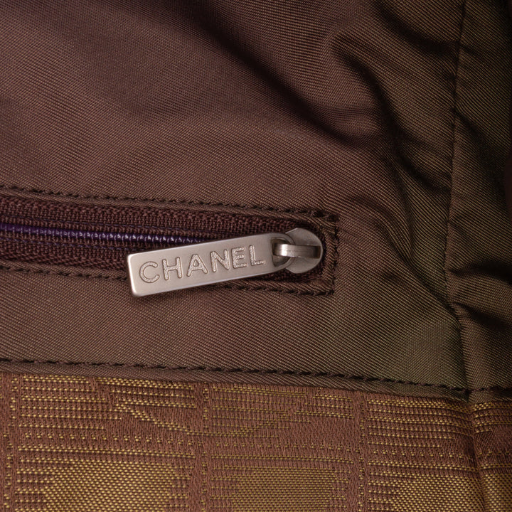 New Travel Line Nylon Tote Brown - Gaby Paris