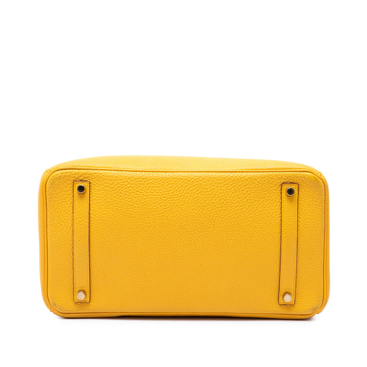 Hermès Sac à main Birkin Retourne 35 Togo Jaune – vue 3 – GABY PARIS