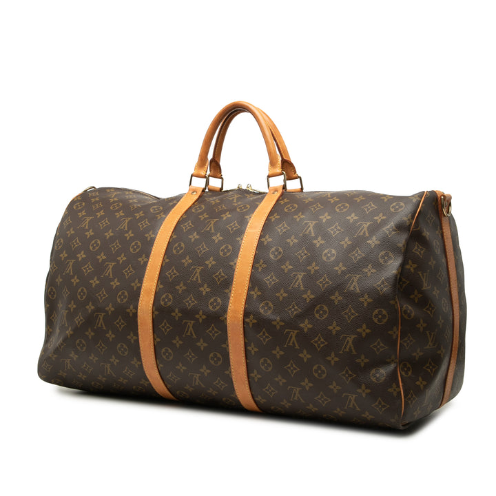 Keepall Bandouliere 60 Monogram Marron
