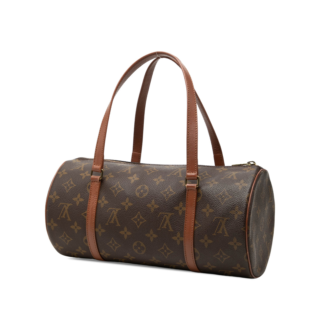 Papillon 30 Monogram Marron