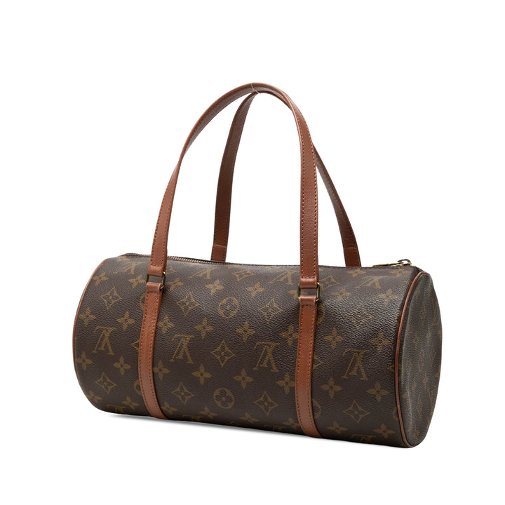 Papillon 30 Monogram Marron