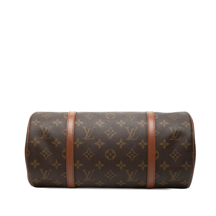 Papillon 30 Monogram Marron