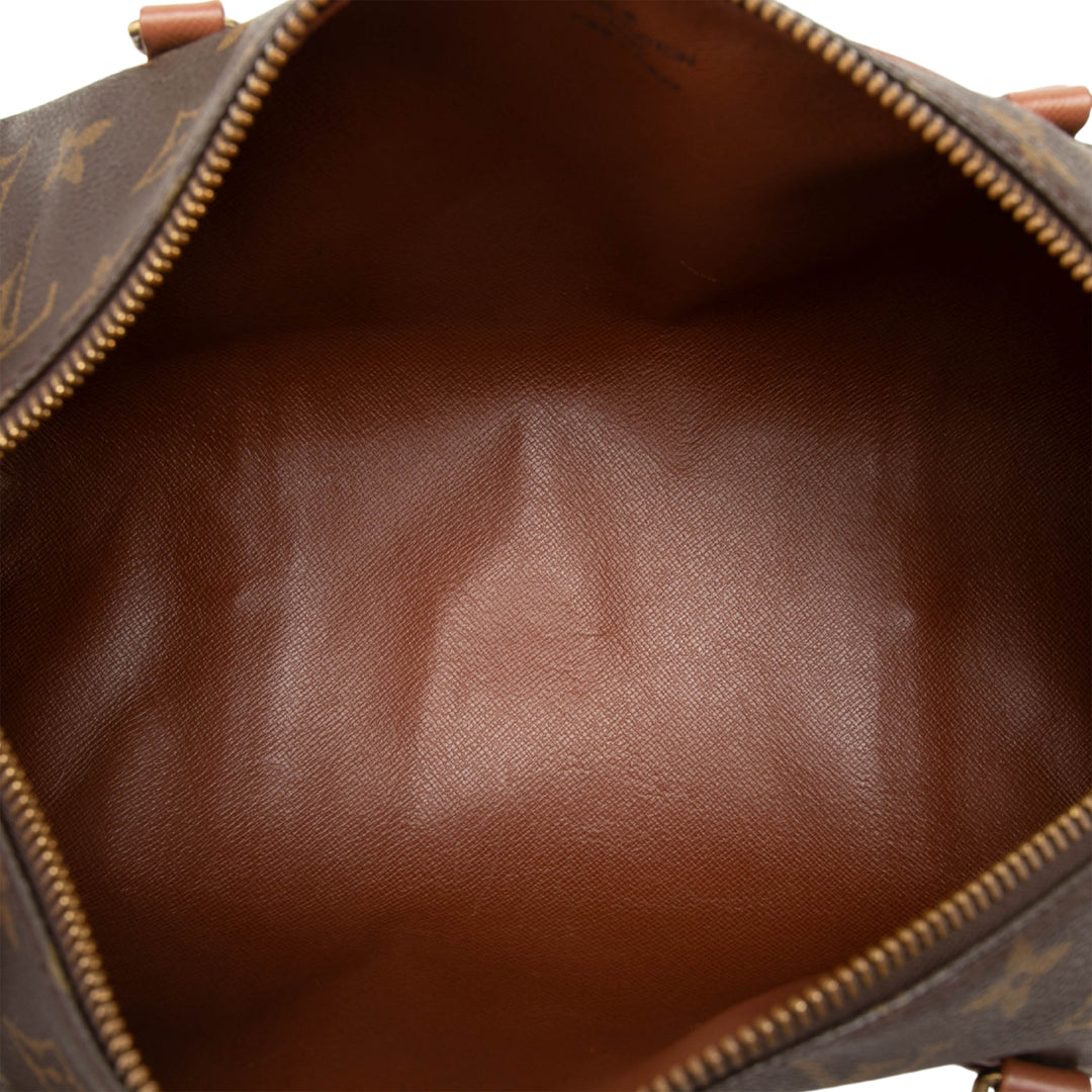 Papillon 30 Monogram Marron