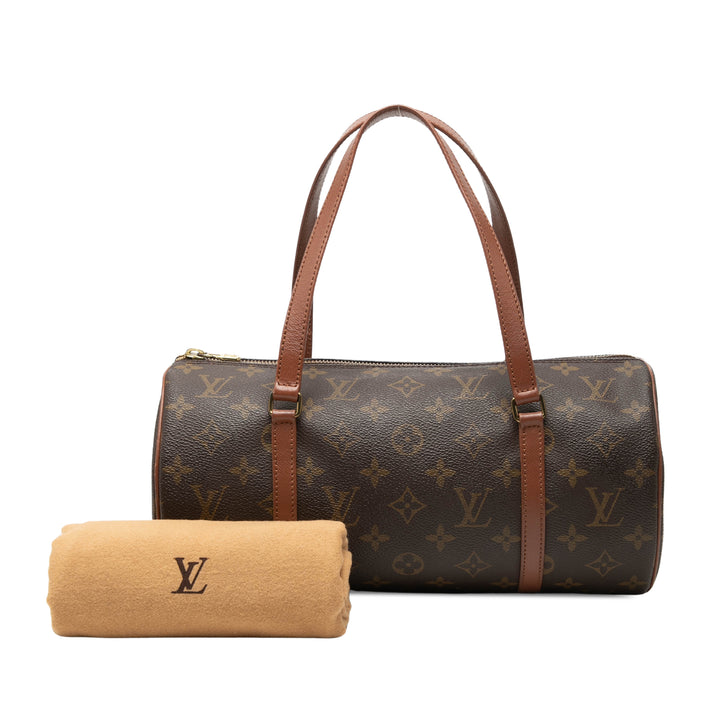 Papillon 30 Monogram Marron