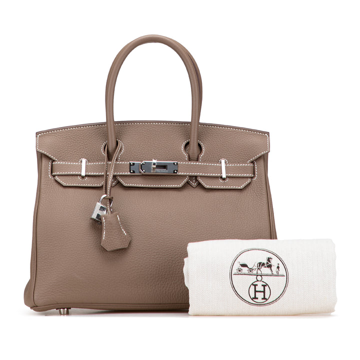 Hermès Togo Birkin Retourne 30 Marron