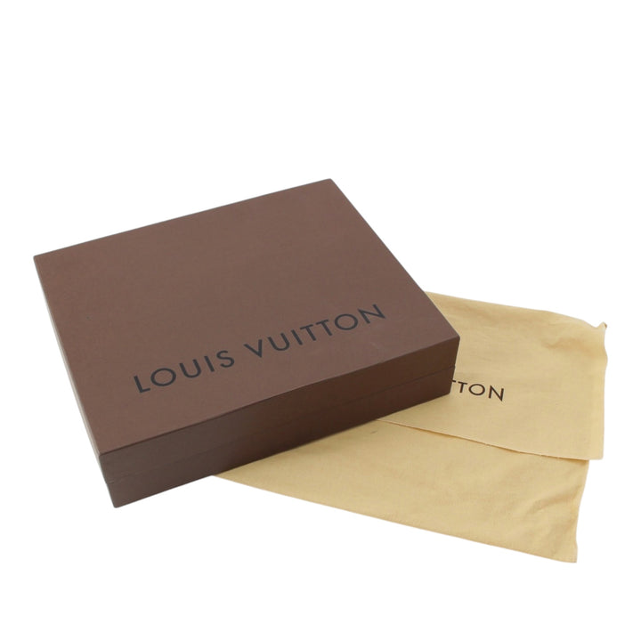 Musette perforé Monogram Marron