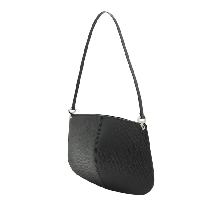 Demi Lune Pochette Épi Noir