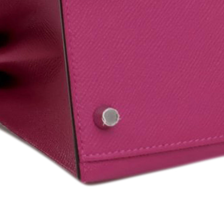 Hermès Epsom Kelly II Sellier 28 Violet – GABY PARIS Authentique