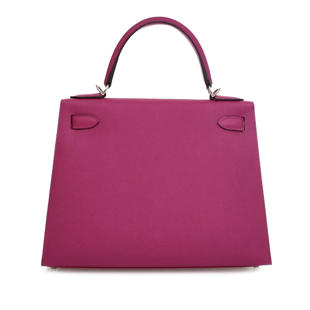 Hermès Epsom Kelly II Sellier 28 Violet – GABY PARIS Authentique
