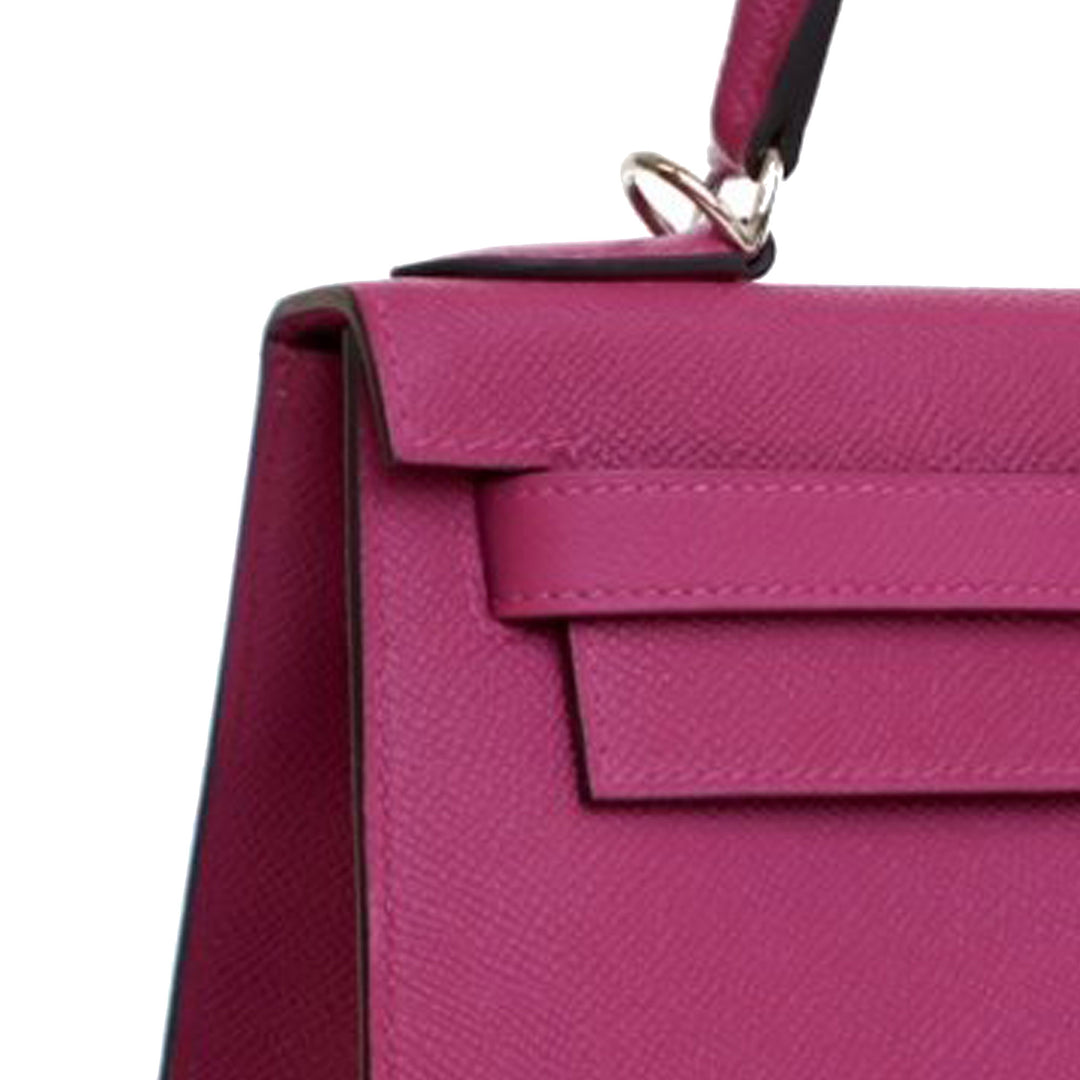 Hermès Epsom Kelly II Sellier 28 Violet – GABY PARIS Authentique
