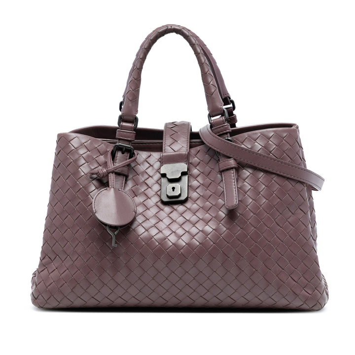 Bottega Veneta Intrecciato Roma Sac Petit nappa Rouge