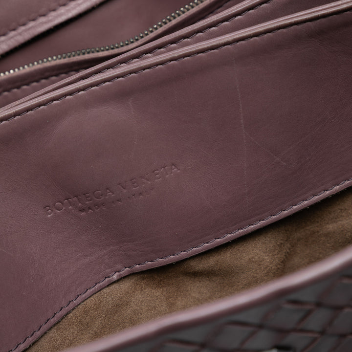 Bottega Veneta Intrecciato Roma Sac Petit nappa Rouge