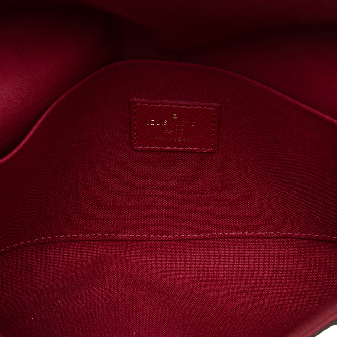 Pochette Felicie Monogram Marron
