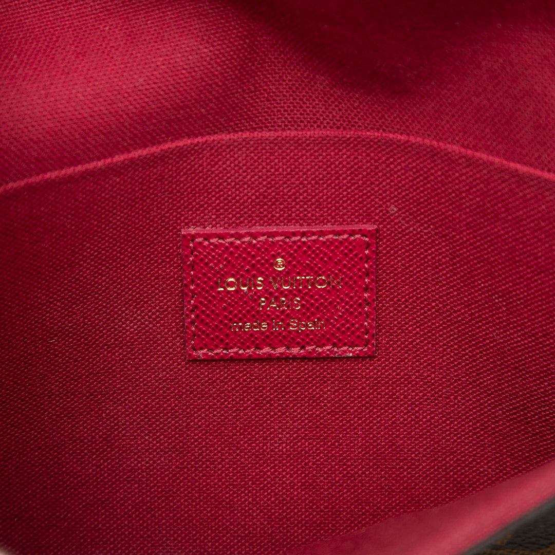 Pochette Felicie Monogram Marron