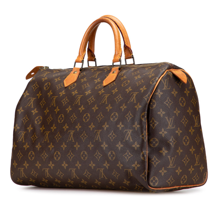 Louis Vuitton Monogram Speedy 40 Marron – GABY PARIS Authentique