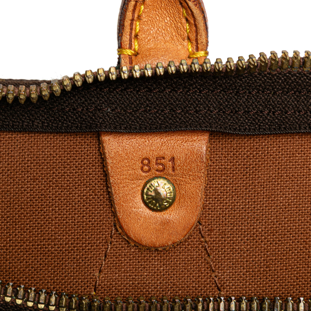 Louis Vuitton Monogram Speedy 40 Marron – GABY PARIS Authentique