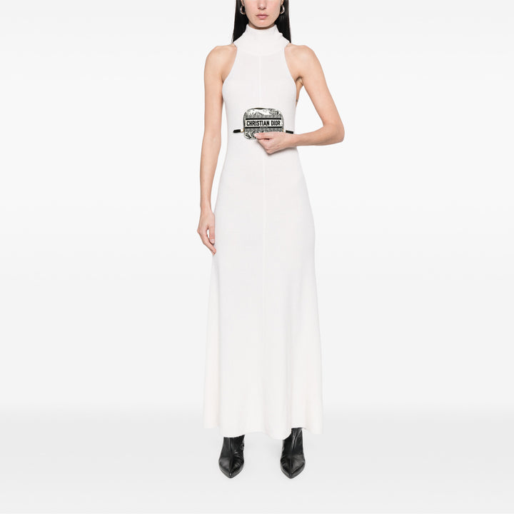 Dior Toile Embroidered Plan De Paris Cosmetic Pochette Blanc – GABY PARIS Authentique