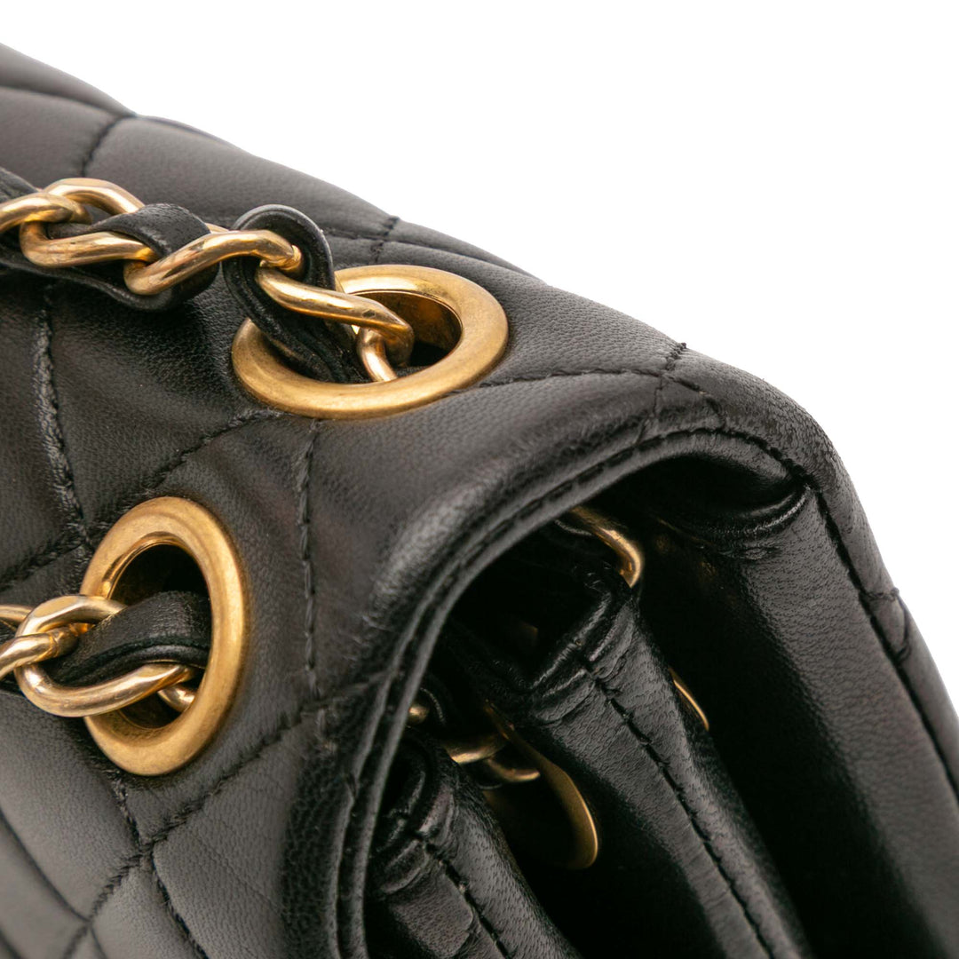 Chanel Quilted Cuir d’agneau Pagoda Accordion Flap Noir – GABY PARIS Authentique