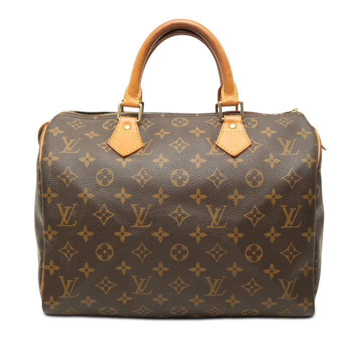 Louis Vuitton Speedy 30 Monogram Marron – vue principale – GABY PARIS