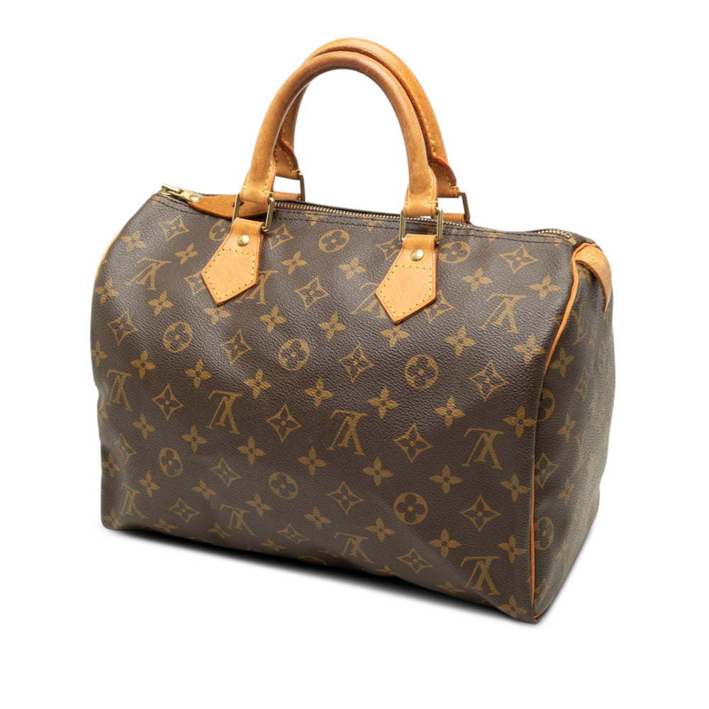 Louis Vuitton Speedy 30 Monogram Marron – vue 2 – GABY PARIS