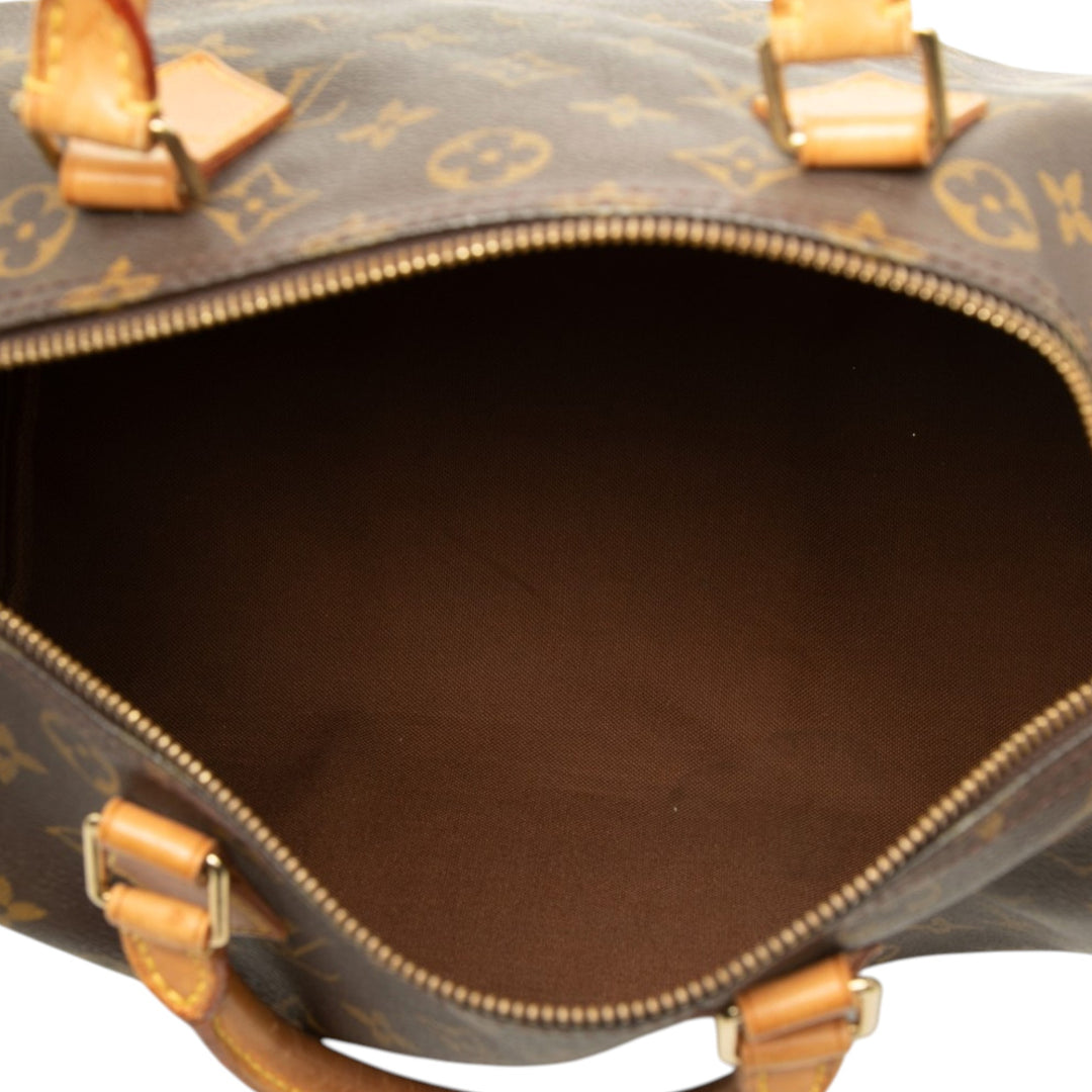 Louis Vuitton Speedy 30 Monogram Marron – vue 4 – GABY PARIS
