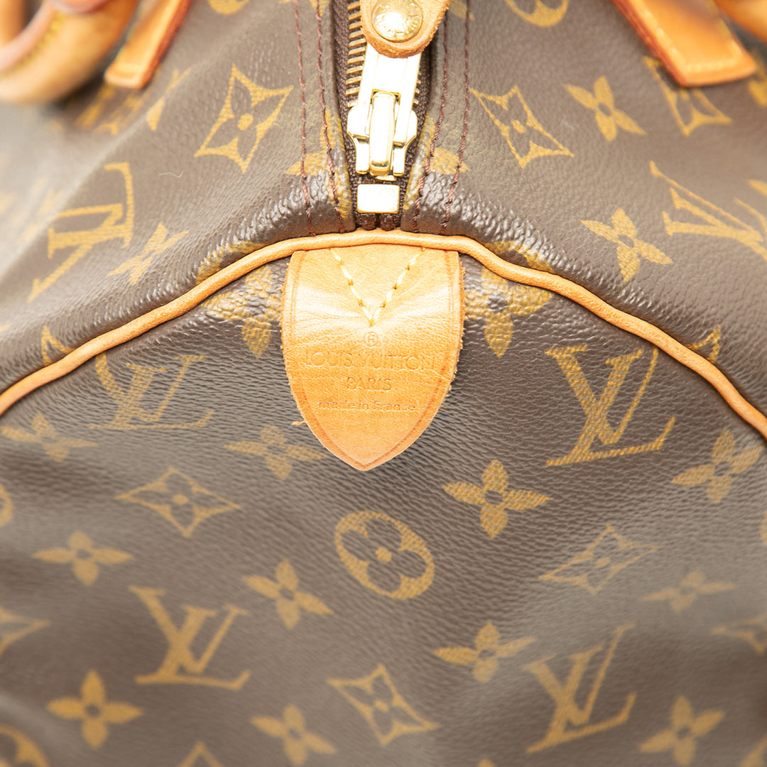 Louis Vuitton Speedy 30 Monogram Marron – vue 5 – GABY PARIS