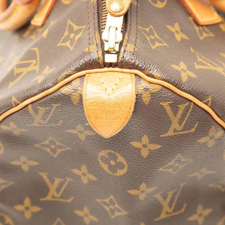 Louis Vuitton Speedy 30 Monogram Marron – vue 5 – GABY PARIS