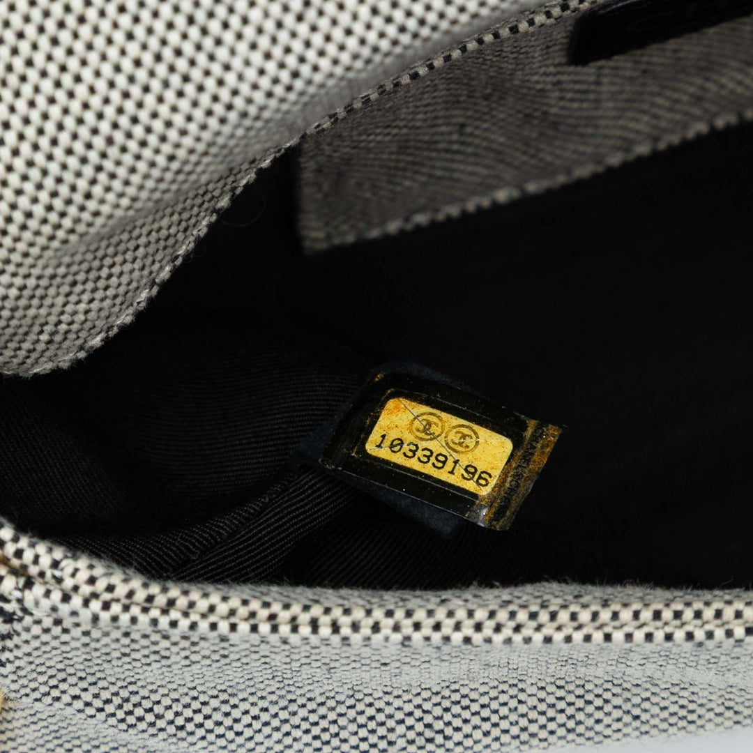 Chanel Toile CC Camellia No. 5 Sac bandoulière – GABY PARIS Authentique