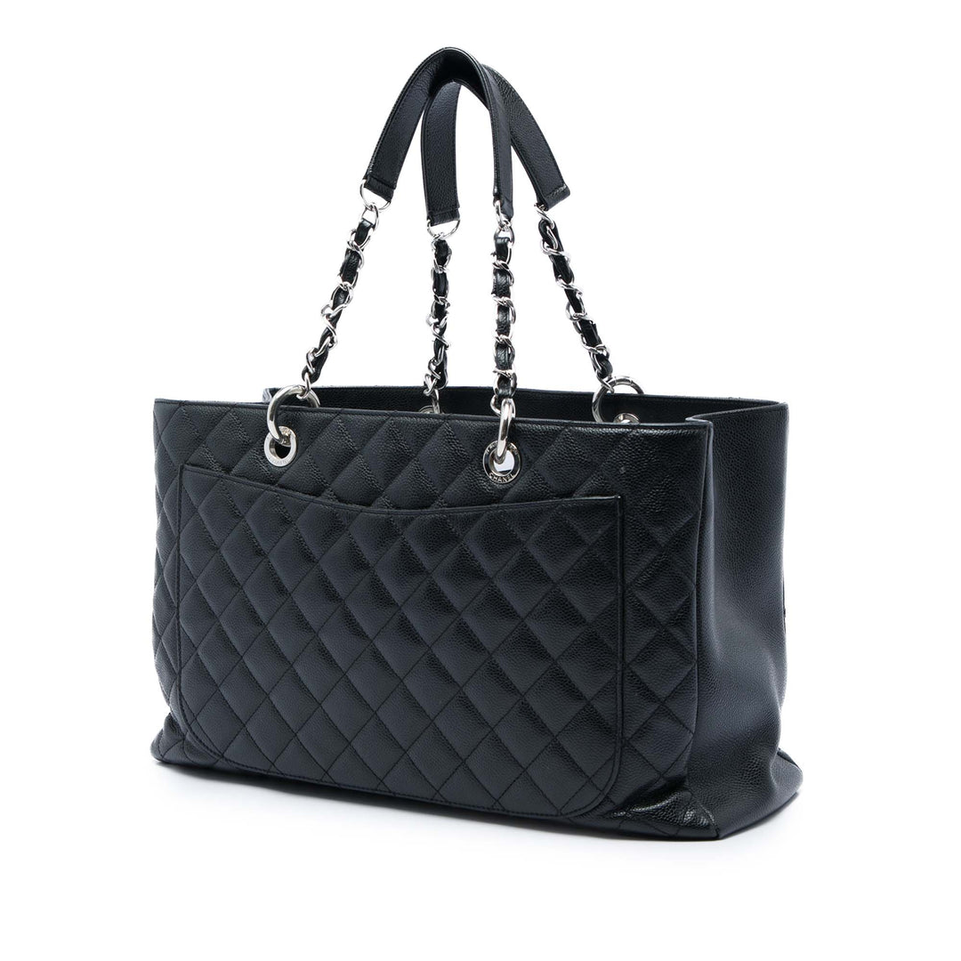 Cabas XL Cuir caviar Noir
