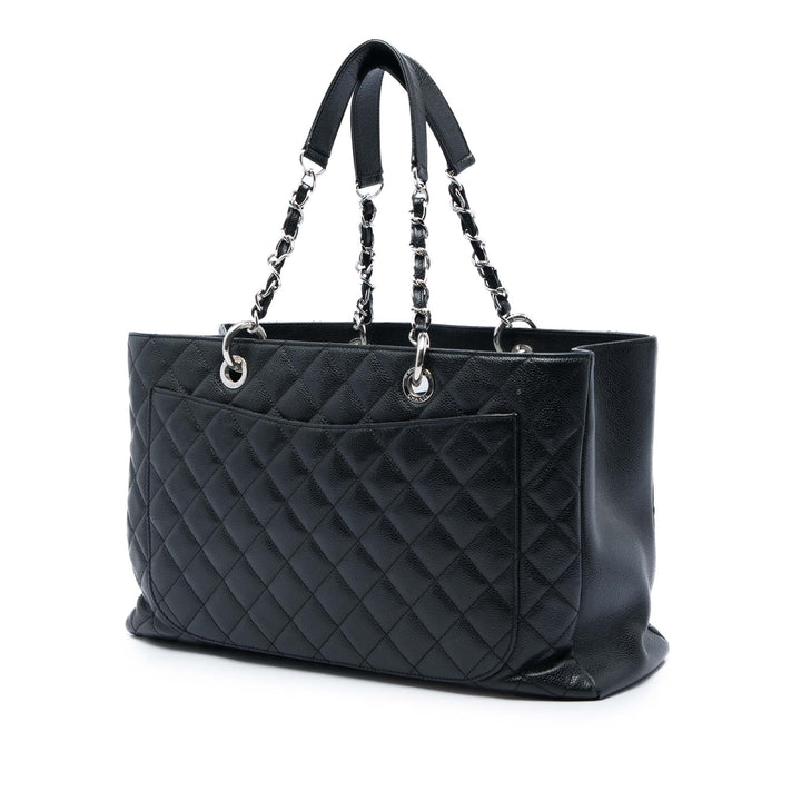 Cabas XL Cuir caviar Noir