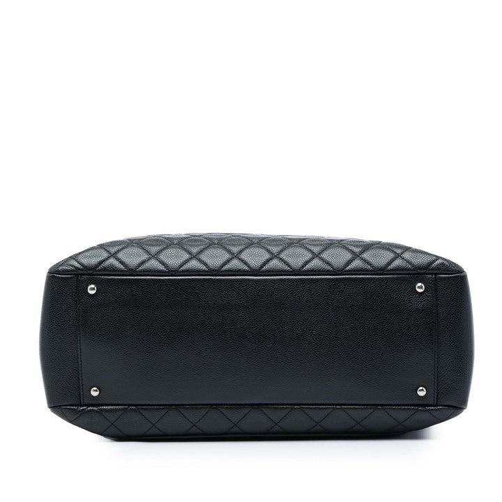 Cabas XL Cuir caviar Noir
