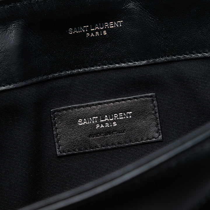 Saint Laurent Matelasse Cuir de veau Monogram LouLou Document Pochette