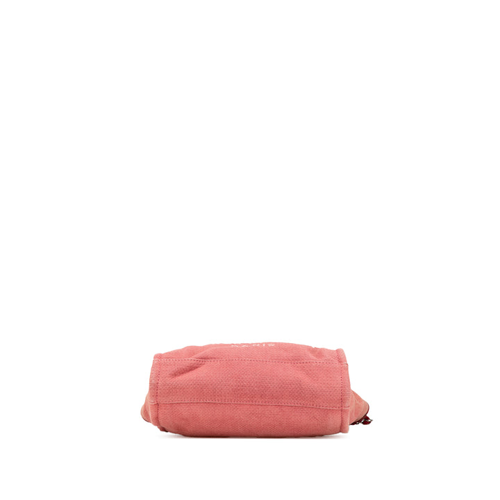 Mini Mixed Fibers Deauville Tote Red - Gaby Paris
