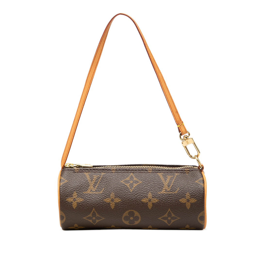 Louis Vuitton Pochette Papillon Monogram Marron – vue principale – GABY PARIS