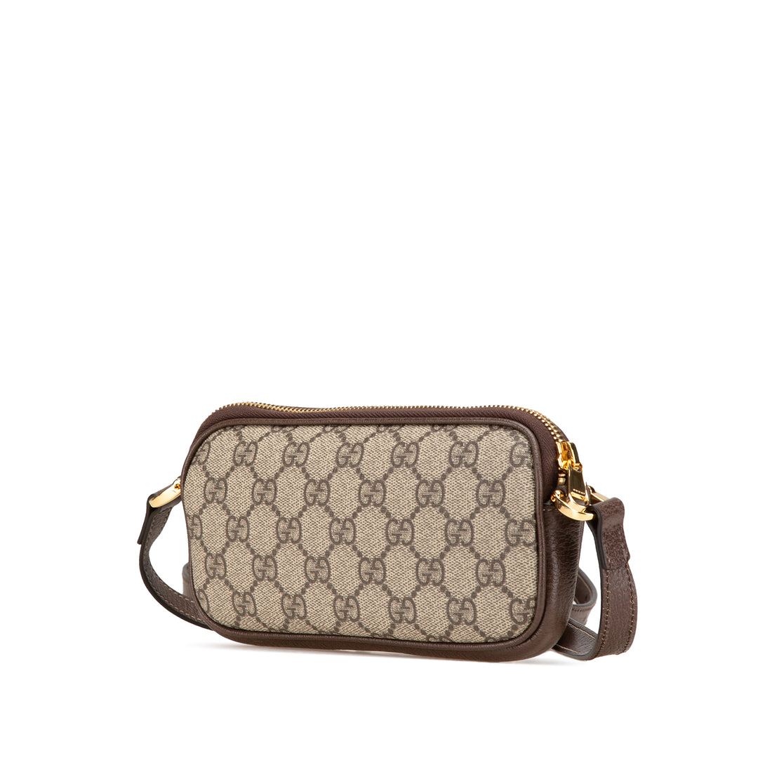 GG Supreme Ophidia Crossbody Brown - Gaby Paris