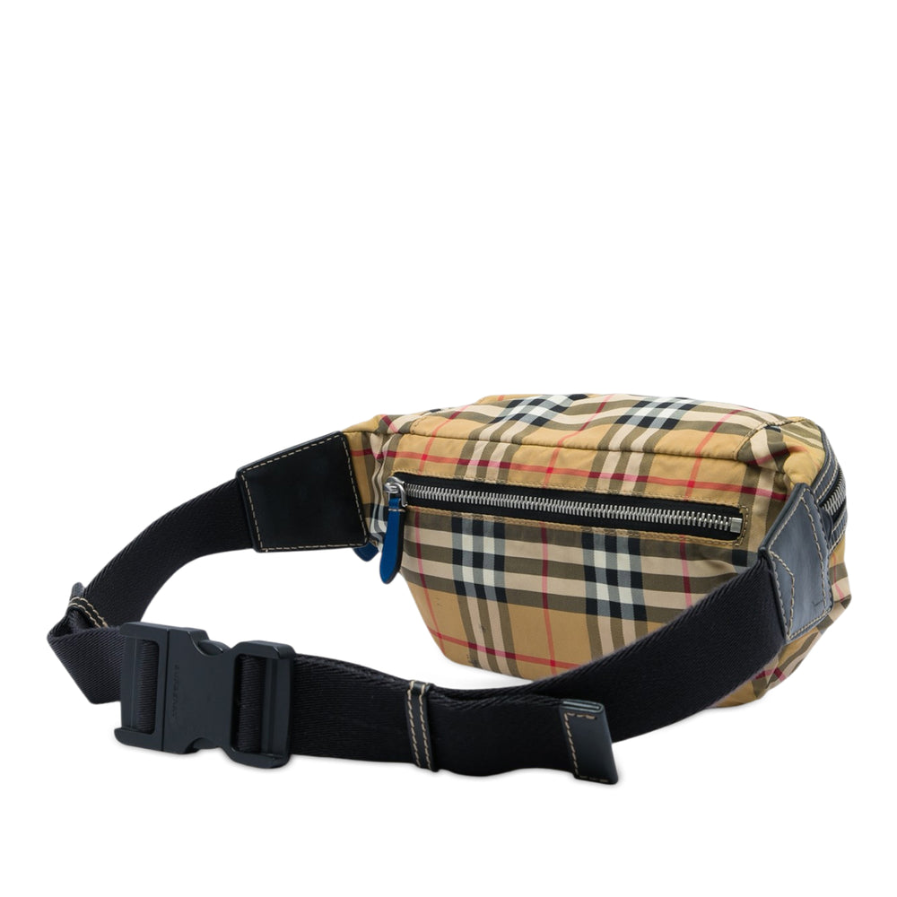 Burberry Ceinture House Check Sonny Moyen Beige – vue 2 – GABY PARIS