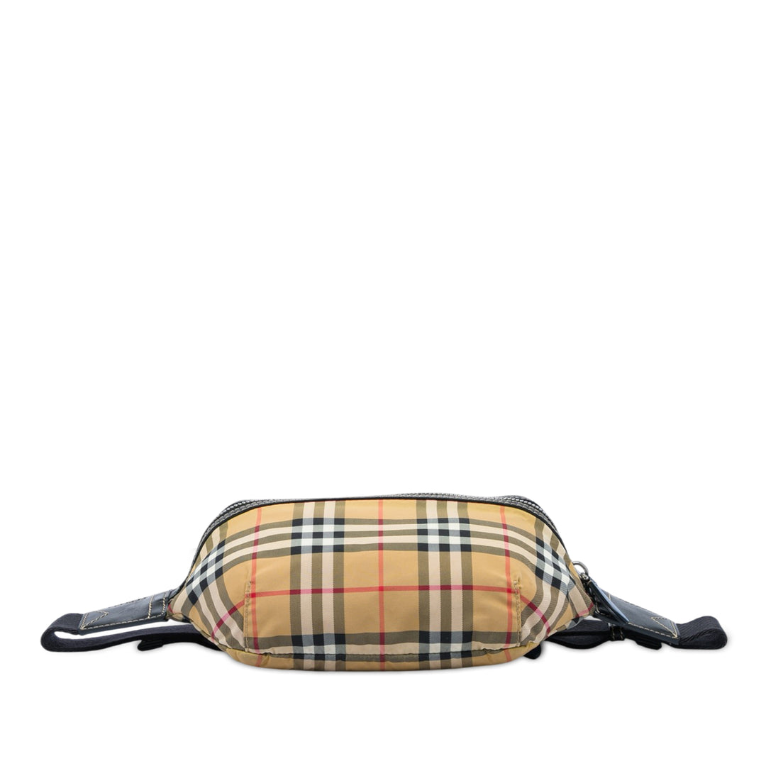 Burberry Ceinture House Check Sonny Moyen Beige – vue 3 – GABY PARIS