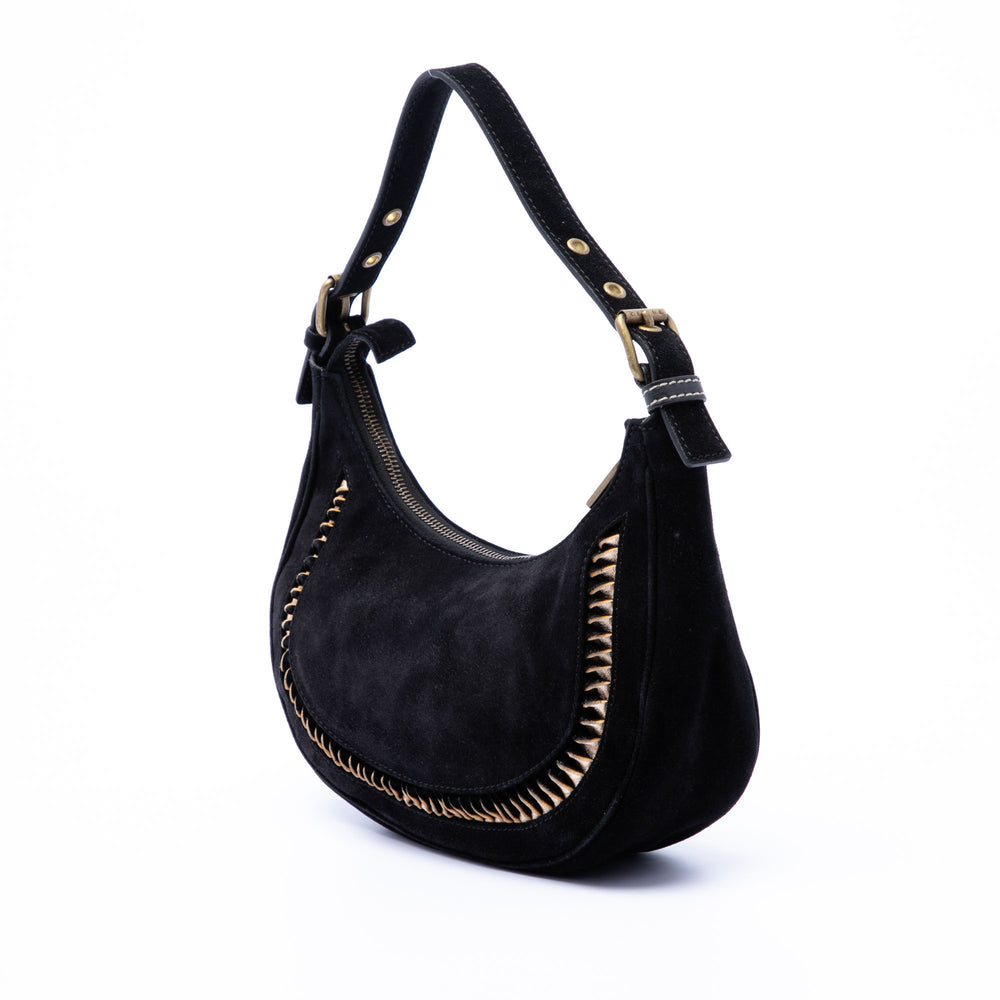 Celine Sac porté épaule Ava Noir – vue 2 – GABY PARIS