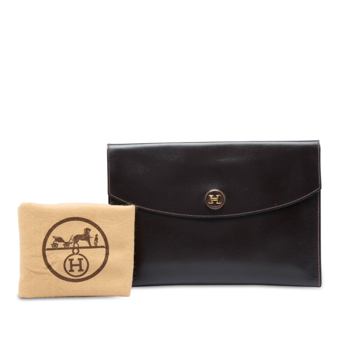 Box Veau Rio Pochette Box Marron