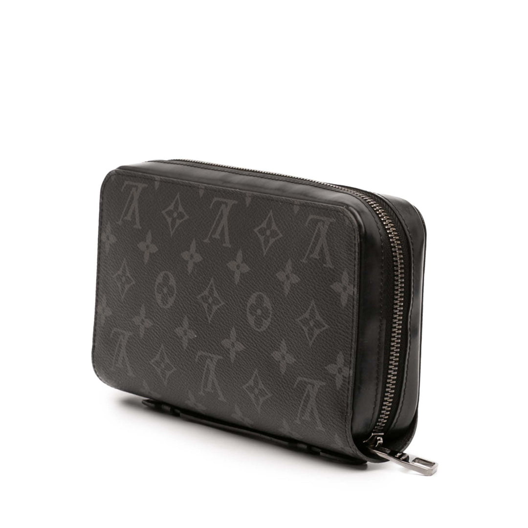 Louis Vuitton Monogram Eclipse Zippy XL